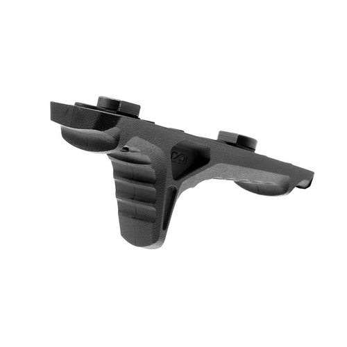 LINK Anchor Handstop erbjuder en ergonomisk och lätt greppdesign i värmebeständig polymer, kompatibel med M-LOK och KeyMod, för ökad precision och komfort.