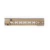 Geissele SMR HK416 MK15 är en robust och modulär rail av 6061-T6 aluminium, med M-LOK och picatinny-fästen för optimal prestanda och mångsidighet.