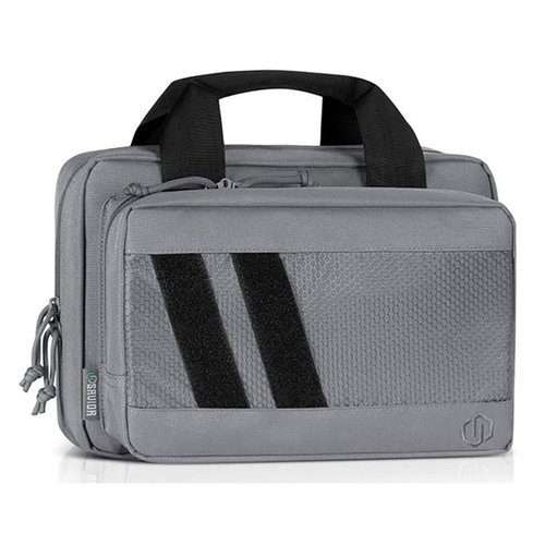 Upptäck SPECIALIST LOW PROFILE SOFT PISTOL CASE med unika funktioner och grå design. Perfekt för dina skjutbanetillbehör! 🎯