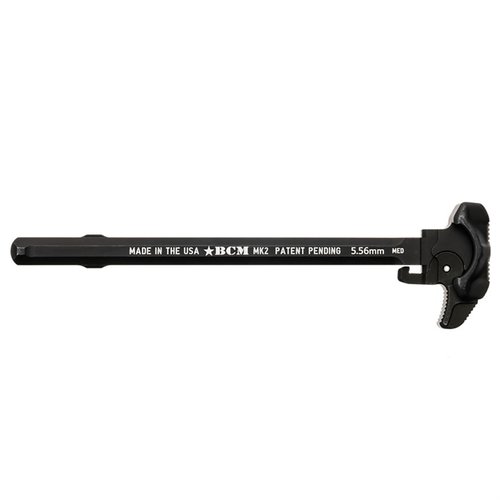 BCM Mk 2 Charging Handle erbjuder en snagsäker design, gasavledningskanaler och robust prestanda, tillverkad av hållbart 7075 T6 aluminium.