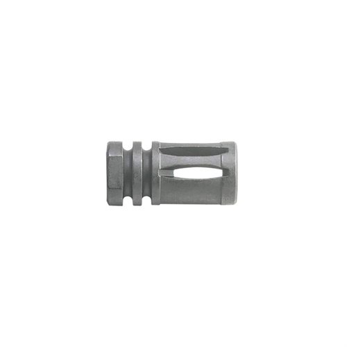 AR-15 A2 .223/5.56 compensator minskar rekyl och mynninghöjning, vilket ger bättre kontroll och precision för din skjutning. Thread Pitch: 1/2 x 28.
