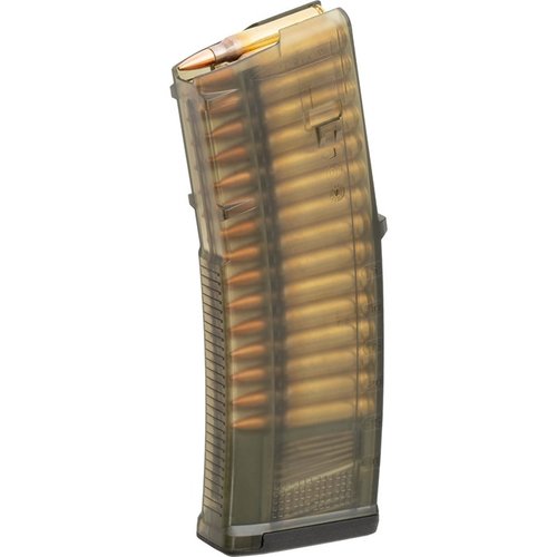MAGPUL TMAG GEN M3 är en transparent 30-runds magasin för AR-15/M4 med förbättrad greppdesign, pålitlig funktion och synlig kapacitet.