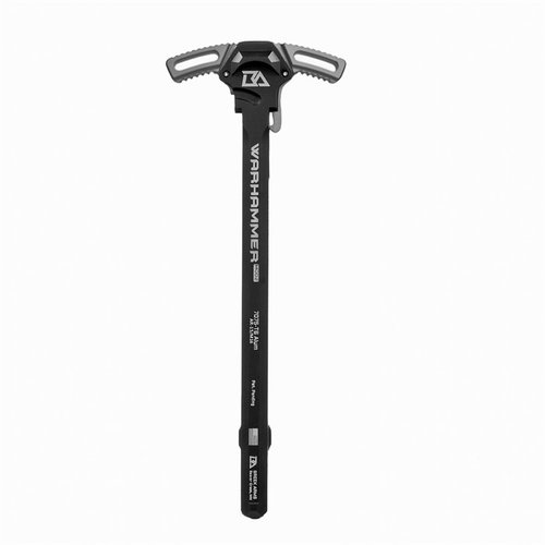 Breek Arms WARHAMMER MOD2 ambidextrous charging handle förbättrar din AR-15 med enkel användning, minskad gasblowback och hållbar 7075 aluminiumkonstruktion.