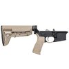 AR-15 Complete Widebody Lower med MK2RMS-M1T0 och Mod 2 SOPMOD-stock erbjuder högkvalitativa komponenter, justerbar längd och överlägsen recoil-mitigation.