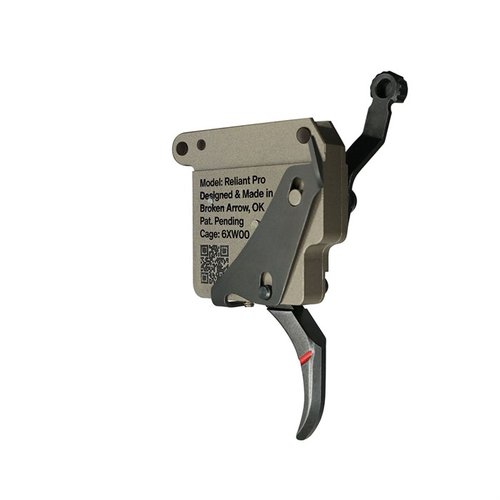 RISE Reliant Pro Drop-In Trigger för Remington 700 erbjuder enkel installation, justering av avtryckarvikt och pålitlig säkerhet för bolt-action gevär.