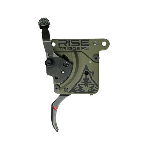 RISE Reliant Hunter drop-in trigger förbättrar prestanda med enkel installation och justering, säkerhet och justerbart avtryck från 2 till 5 lbs.