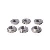 Forsters Adapter Lock Rings för Co-Ax XL Press erbjuder en säker och stabil anslutning med 1-1/4" till 7/8" gängor, tillgängliga i 6-pack.