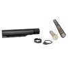 Geissele Premium Mil-Spec Buffer Tube är tillverkad av 7075-T6 aluminium, har 6 lägen och inkluderar Super 42 fjädern för ökad pålitlighet och mindre ljud.