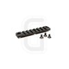 HK SMR 3-Hole Accessory Rail i svart är tillverkad av milspec-anodiserad aluminium och möjliggör montering av 1913 Picatinny-tillbehör med 7 slots.