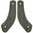MIDWEST INDUSTRIES LEVER STOCK G10 PISTOL GRIP - GRAY BLACK