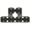 Midwest Industries Lever Gun Stock Shell Holder Plate erbjuder plats för 6 Universal Shell Holders, vilket ger upp till 12 extra patroner. Lättviktsdesign i 6061 Aluminium.