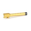 ED BROWN THREADED 5" 9MM LUGER BARREL FOR GLOCK 17 GEN4 TIN GOLD