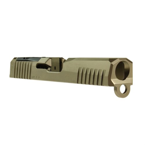 DUSK G19 slide från Lone Wolf® erbjuder hög precision, enkel installation, är kompatibel med GLOCK® Gen 3 och har en optikskärning för Trijicon RMR®.