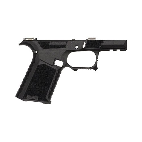 SCT 43X SUB COMPACT ramverk erbjuder ergonomi, aggressiv textur, flared magwell och är kompatibel med Glock® 43X & 48 för optimal prestanda.
