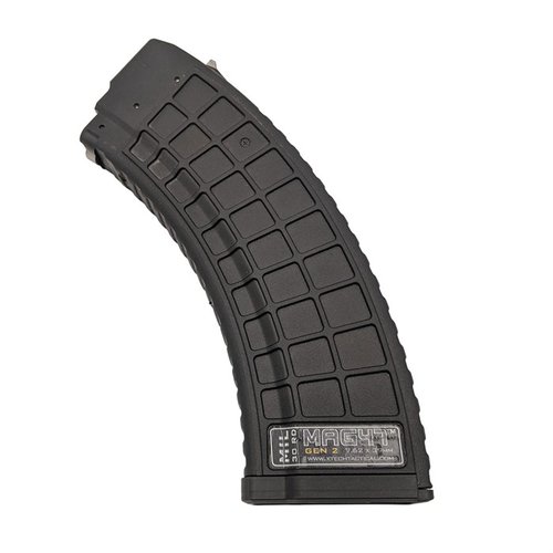 MAG47 GEN2 är en robust 30-runds AK47-magasinet med förstärkt polymer och stål, som erbjuder oöverträffad hållbarhet och pålitlighet för alla skyttebehov.