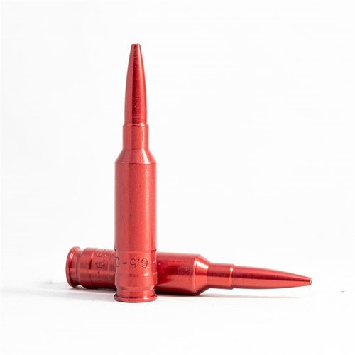 Snap caps för 6.5 Creedmoor möjliggör säker torrskjutning utan att skada ditt vapen, med en aluminiumkropp och en fjädrad mässings "primer".