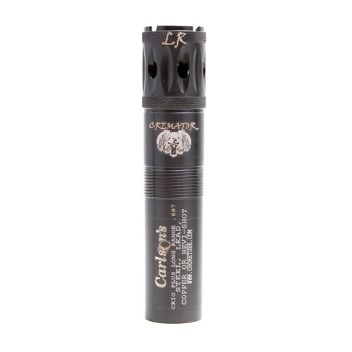 Carlson's Cremator® Choke Tubes med Triple Shot Technology (TST) ger en jämn övergång, minskar pelletdeformation och skapar tätare mönster för effektiv jakt på vattenfågel.