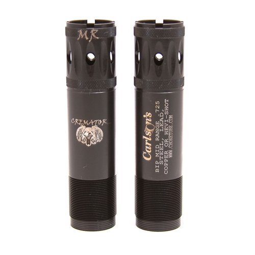 Carlson's Cremator® Choke Tubes med Triple Shot Technology (TST) ger tätare mönster, mindre pelletdeformation och effektivitet för vattenfågel hela säsongen.