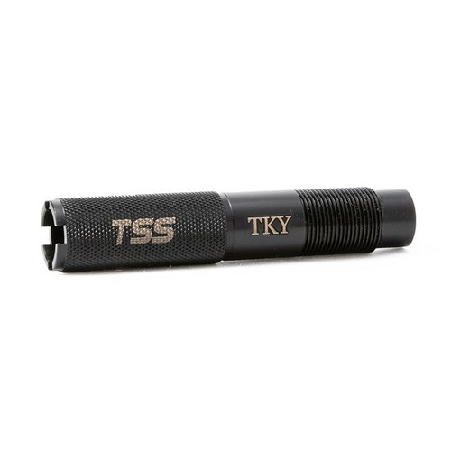 Carlsons TSS Turkey Choke Tubes maximerar pelletantalet med Tungsten Super Shot, perfekt för långdistansjakt med .410, 20ga och 12ga.