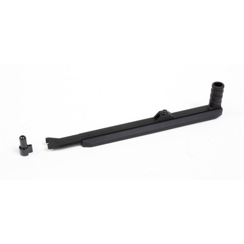 Uppgradera din BRN-180 med en icke-reciprokerande charging handle i 7075 aluminium och 4140 stål, med rund eller böjd handtag för ökad funktionalitet.