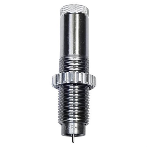 Lee Collet Neck Sizer Dies ger överlägsen precision och hållbarhet utan behov av smörjmedel, vilket gör att dina hylsor håller längre och sparar pengar.
