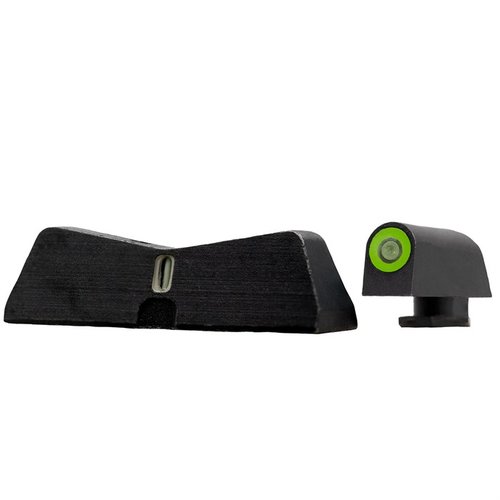DXT2 Standard Dot Night Sights ger överlägsen sikt i alla ljusförhållanden med högkontrast fram och lågprofil V-notch bak, perfekt för Glock-modeller.