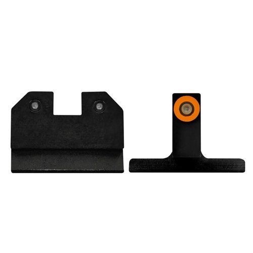 XS R3D Night Sights för HK VP9 erbjuder en ljusstark 3-dot tritium design, förbättrad sikt och synlighet i både ljusa och svaga ljusförhållanden.
