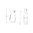 DIE FREE CO KUNG FU GRIP FOR AR15 / M4 RIFLE GRIP BLACK