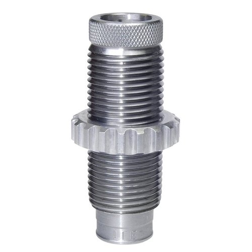 Lee Factory Crimp Die ger en fast krimp som förbättrar precisionen, även utan krimp groove, och passar alla 7/8"-14 omladdningspressar.