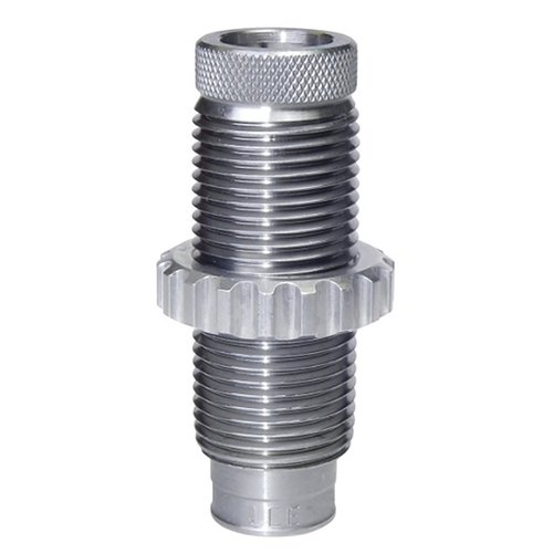 Lee Factory Crimp Die ger en fast krimp som förbättrar noggrannheten genom att öka trycket innan kulan rör sig, passar alla 7/8"-14 omladdningspressar.