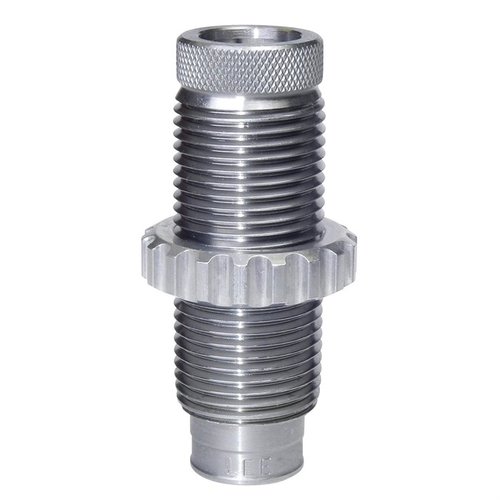 Lee Factory Crimp Die ger en fast crimp som förbättrar noggrannheten genom att öka starttrycket och säkerställa en jämn tryckkurva. Passar alla 7/8"-14 pressar.