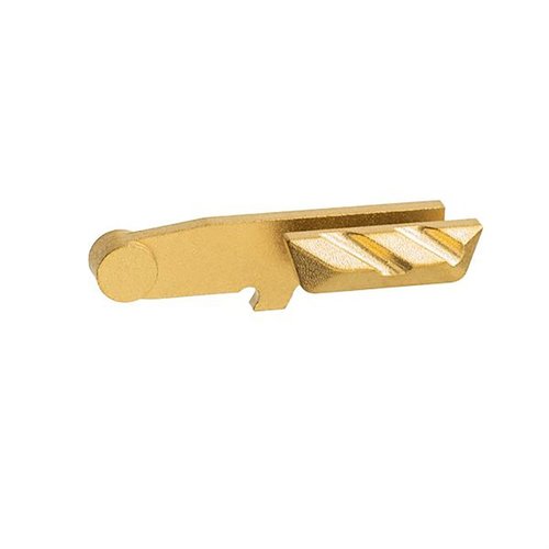 Uppgradera din Sig Sauer P365 med Tyrant CNC:s Extended Slide Catch, som erbjuder bättre grepp och enkel hantering för både skjutfält och vardagligt bruk.