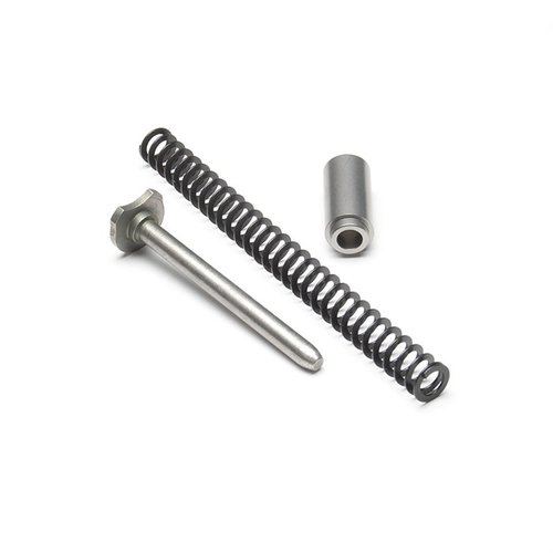 Uppgradera din pistol med Ed Browns Flat Wire Recoil System, inklusive rostfri guide, hållbar flat wire fjäder och plug, för bättre prestanda och enklare montering.
