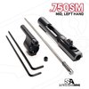 Superlative Arms AR-15 justerbart pistonsystem med solid 0.750" gasblock ger renare drift, minskad rekyl och enkel gasjustering utan kontaminering.
