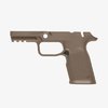 Magpul EHG SG9 greppram för SIG P320 med manuell säkerhet, ergonomisk design, flared magazine well, Picatinny rail och reversibel magasinrelease för vänsterhänta.