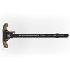 Sledgehammer AR-15 Charging Handle erbjuder överlägsen hållbarhet och funktionalitet, med gasbusting-funktioner för en bättre skjutupplevelse.