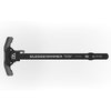 Sledgehammer AR-15 Charging Handle erbjuder överlägsen hållbarhet och funktionalitet med gasbusting-funktioner som skyddar skyttens ansikte och säkerställer smidig användning.