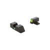 AMERIGLO® i-Dot Tritium sights erbjuder snabb och enkel vertikal siktejustering med en dot-over-dot konfiguration, perfekt för FN High Power.
