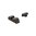 AMERIGLO RANGE SIGHT SET SERRATED GLOCK 9MM G1-4/GLOCK 10MM.45 ACP