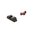 AMERIGLO RANGE SIGHT SET RED FIBER GLOCK 9MM G1-4/G5 10MM.45 ACP