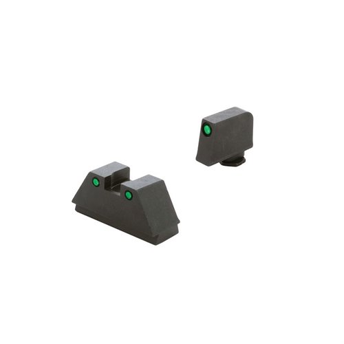 XL TALL OPTIC COMPATIBLE TRIT SIGHTS för Glock® erbjuder hög precision med Trijicon Tritium, anti-bländande design och hållbar konstruktion i stål.