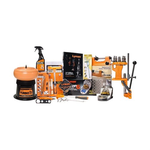 Lyman Ultimate Reloading System ger dig allt du behöver för att snabbt och effektivt ladda högkvalitativa patroner med premiumverktyg och tillbehör.
