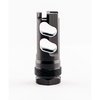 DPB Muzzle Brake erbjuder en säker och tät passform med en svart nitride finish, kompatibel med Plan B och Atlas-system, inklusive shims för enkel installation.