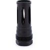 R2 FLASH HIDER med svart nitridfinish, kompatibel med Plan B-mounts och Atlas-system. Ger en tight försegling och kräver korrekt installation för bästa prestanda.