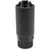 ICARUS BLAST DIFFUSER är en blast diffuser som fungerar med alla Rearden muzzle devices, skickar blast neråt och skyddar gängor vid osuppresserad skjutning.