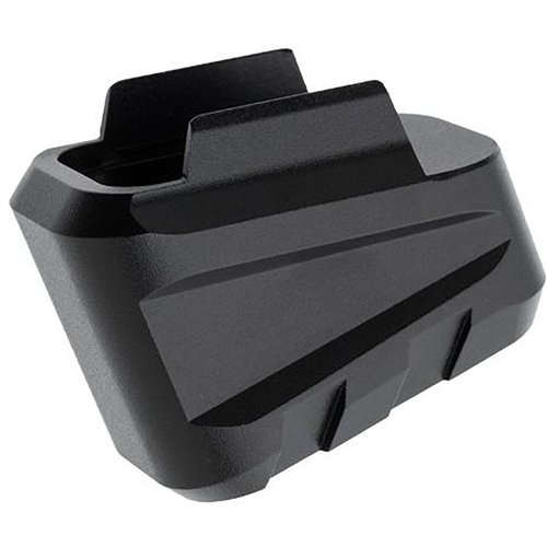 MAGAZINEXTENSION FÖR SIG SAUER P320 ger snabb installation, ökar kapaciteten med 5 skott, och erbjuder bättre grepp för snabbare omladdning.