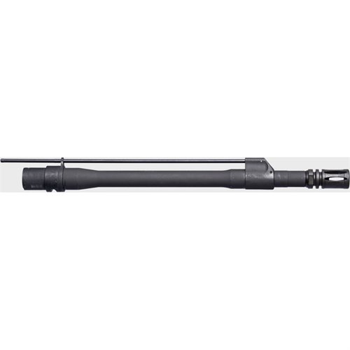 LMT MONOLITHIC 5.56X45 NATO-rör erbjuder lång hållbarhet med kromad yta, lågprofilgasblock och 1:7" twist för optimal precision och prestanda.