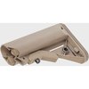 LMT SOPMOD buttstock erbjuder en hållbar design med gummiyta för bättre grepp, förbättrad cheek weld, vattentäta förvaringsutrymmen och QD swivel inserts.