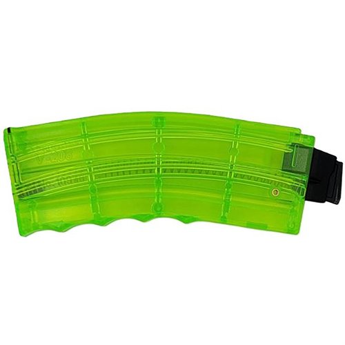 V208 AR-15 22 Long Rifle magasin med justerbar låshöjd, 25 skott och ergonomiska fingergropar för optimal prestanda och anpassning till olika rimfire plattformar.