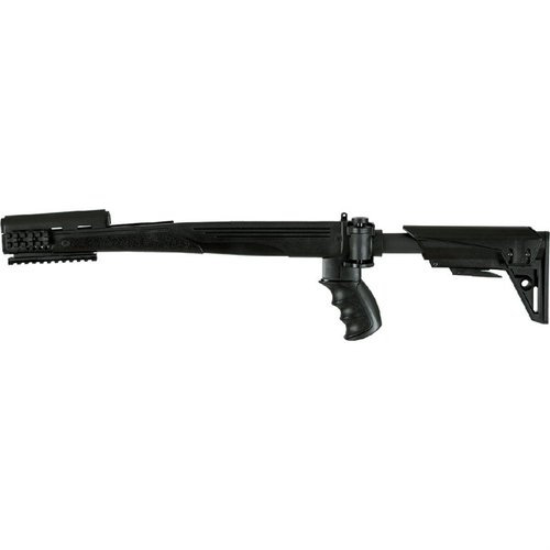 STRIKEFORCE GEN2 SKS Stock erbjuder en justerbar sexpositionsdesign, TracLOCK-system för stabilitet och flera Picatinny-skenor för olika tillbehör.